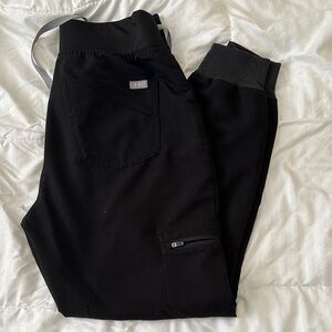 Figs Jet Black Women's Jogger Pants